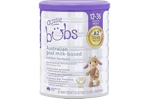 AUSSIE BUBS Bubs Australian Goat Milk-Based Toddler Formula, For Kids 12-36 months, Made with Fresh Goat Milk, 28.2 oz