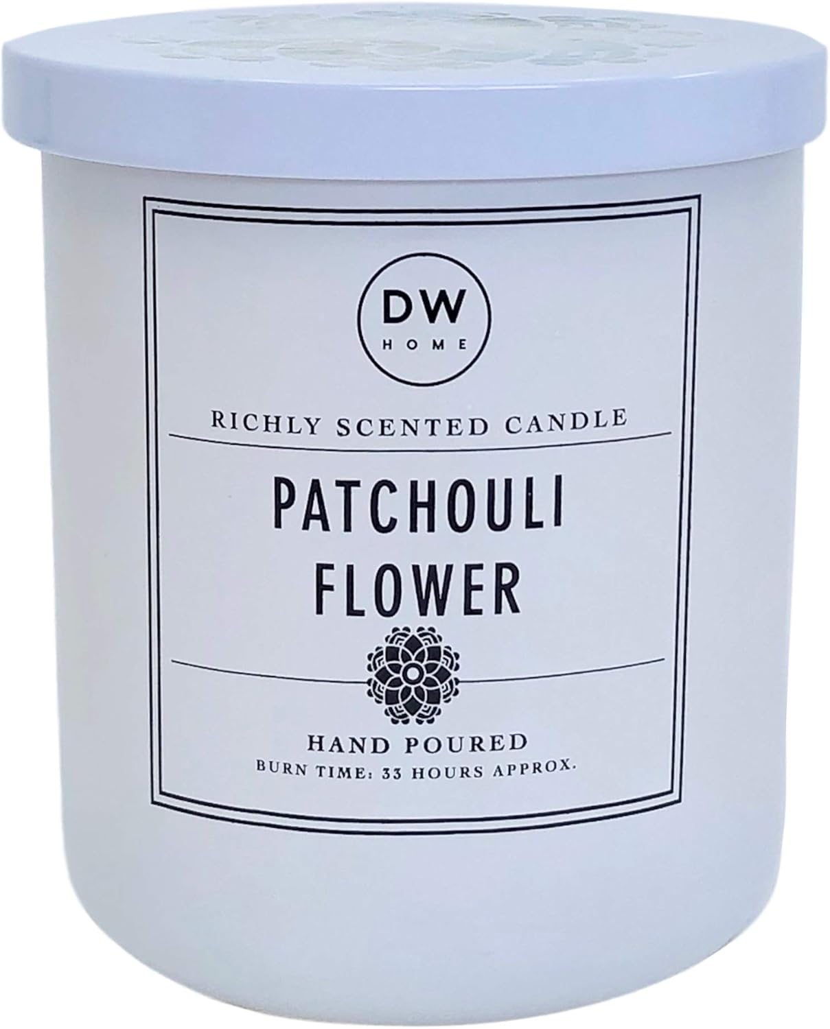 DW Home Patchouli Flower Scented Candle