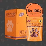 PET MUNCHIES Chicken and Cheese Dog Treats 100g 8 Pack Premium Chews view 2
