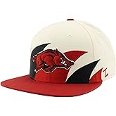 Arkansas Razorbacks NCAA Officially Licensed Hat Flat Snapback Z11 Retro Sharktooth