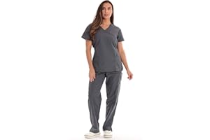 Just Love Women's Scrub Sets Medical Scrubs (Mock Wrap)