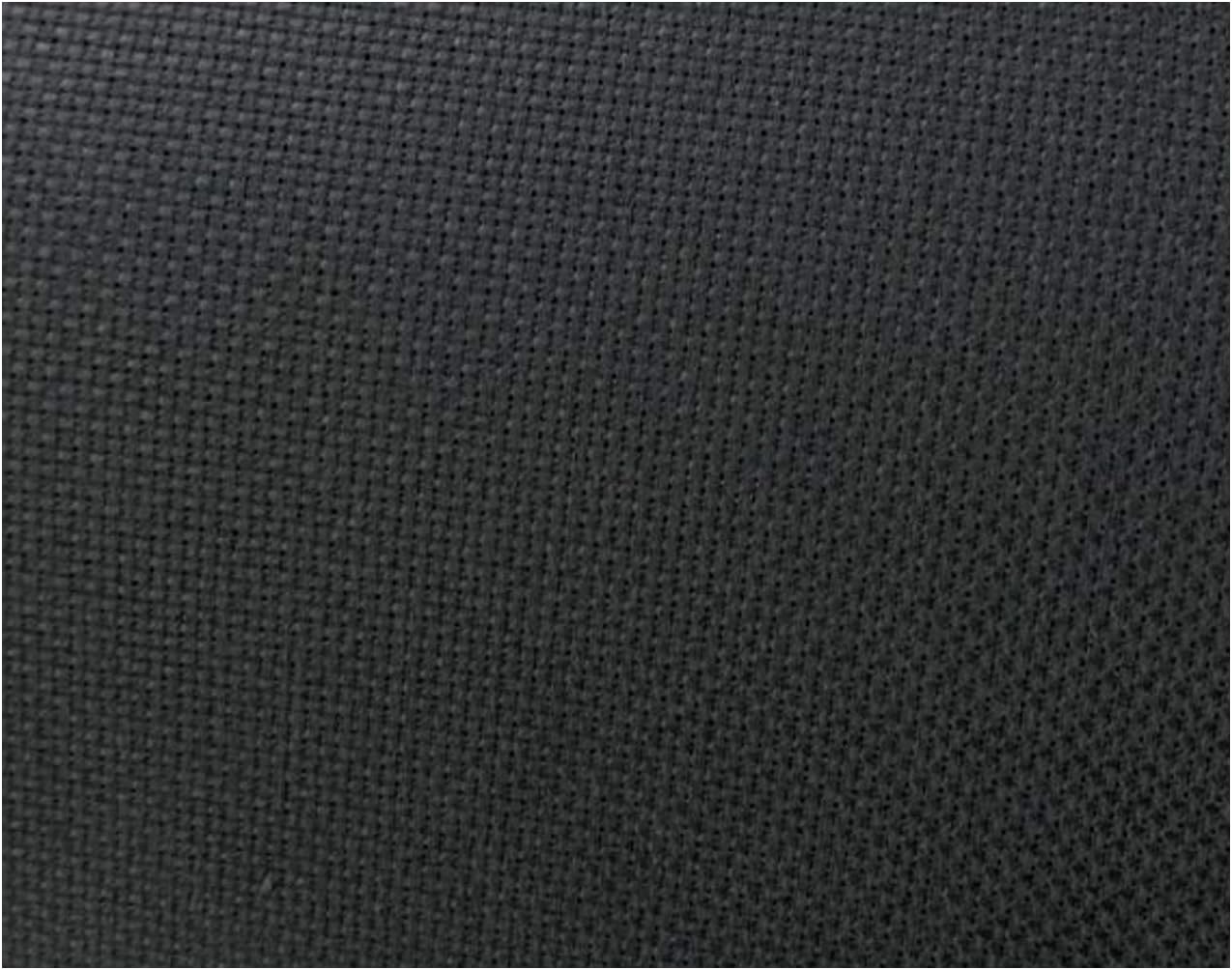 14 Count Black Aida Cloth - Multiple Sizes (15 x 18 in.)