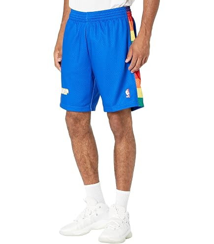 Amazon.com: Mitchell & Ness NBA Swingman Road Shorts 76ers 00-01