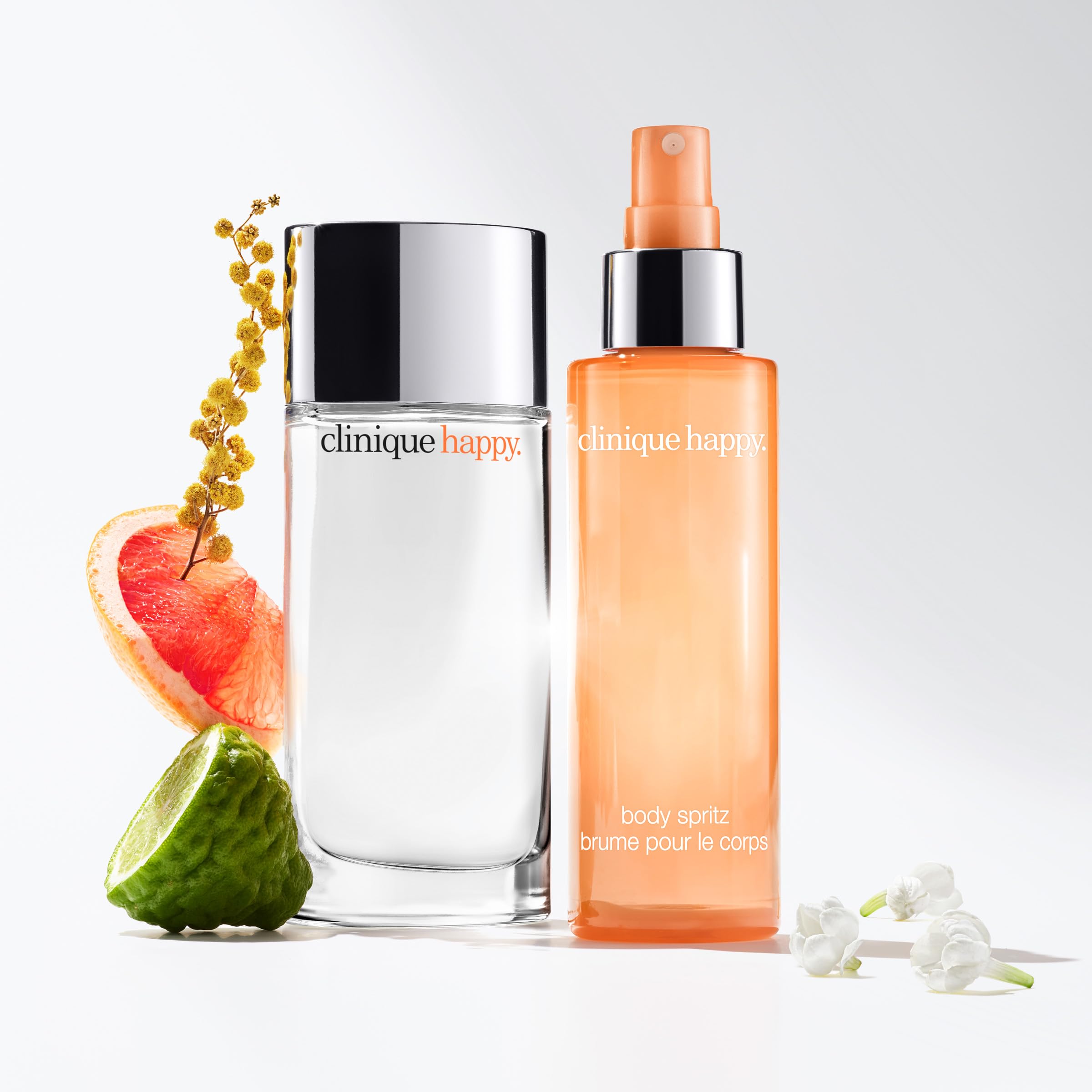 Clinique Happy Body Spritz | Citrus + Floral Women's Fragrance, 4.2 Fl Oz