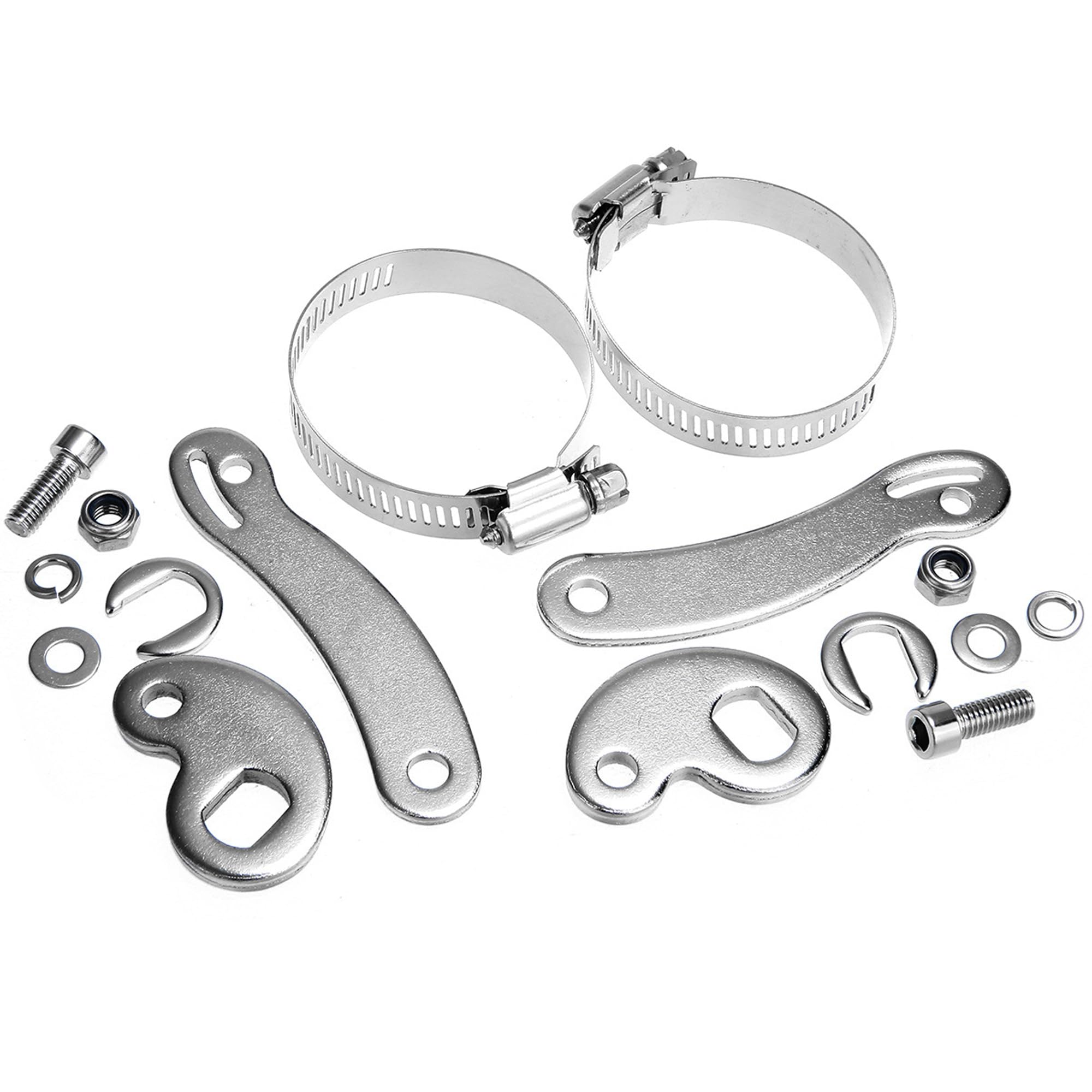 lcyen 2 Sets Torque Arms, Torque Arms e Bike, Torque Arm Conversion Kit Electric Bicycle Torque Arm Protective Accessories for e-Bike Front or Rear Hub Motors