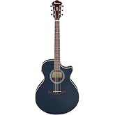 Ibanez AE100 Acoustic-electric Guitar - Dark Tide Blue Flat