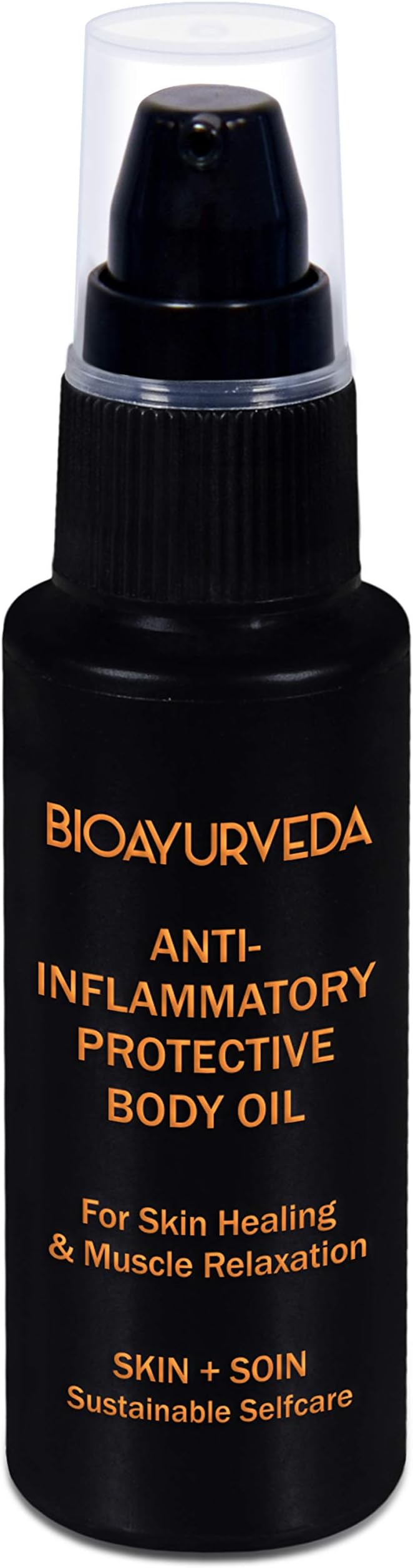 BIOAYURVEDA Organic Anti Inflammatory Muscle Relief Body Oil for Men & Women - 30 ml