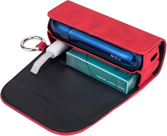 Amazon Co Jp Wooce アイコス3ケース Iqos3 Duo 最新型 Iqos3 ケース 専用ケース Iqos3 0 電子たばこ 対応 保護ケース 革 カバー レザーケース おしゃれ 人気便利収納 マグネット式 持ち運びに便利 耐衝撃 プレゼント 友人 親友 友達 恋人 4色利用可能 レッド ドラッグ