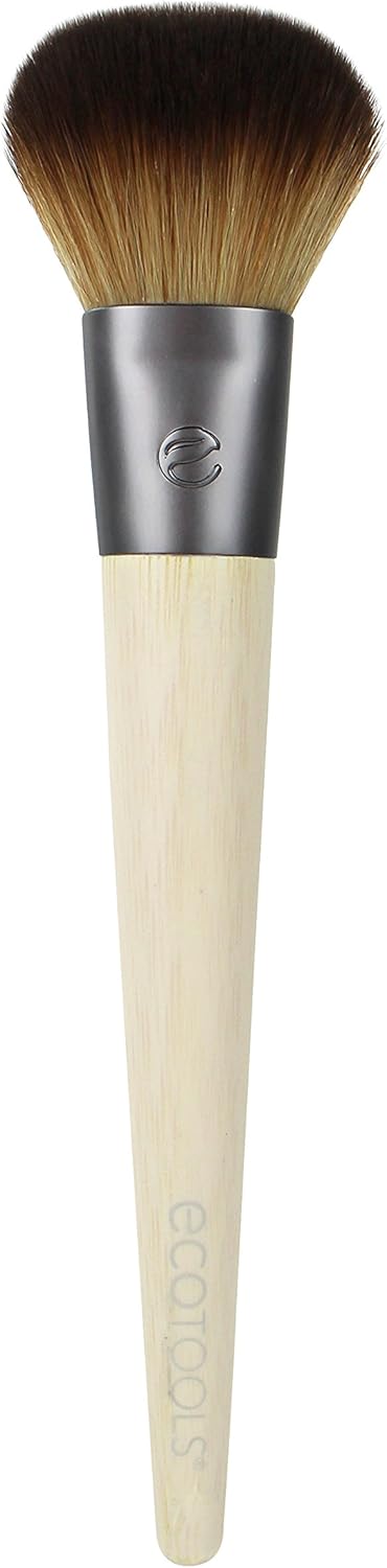 EcoTools Precision Blush Makeup Brush, Cheek Blush Brush, for Loose or Pressed Powder Also Works With Bronzer - Image 4