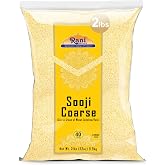 Rani Sooji Coarse (Farina, Suji, Rava, Rawa, Wheat Semolina) Flour 32oz (2lbs) 908g ~ All Natural | Vegan | NON-GMO | Indian Origin
