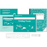 Handwriting Without Tears 2nd Grade Printing Set, Workbook/Guide/Journal | Includes lessons to support printing speed and fluency; books, pencils &amp; desk strips, ages 7+; homeschool, tutor, OT
