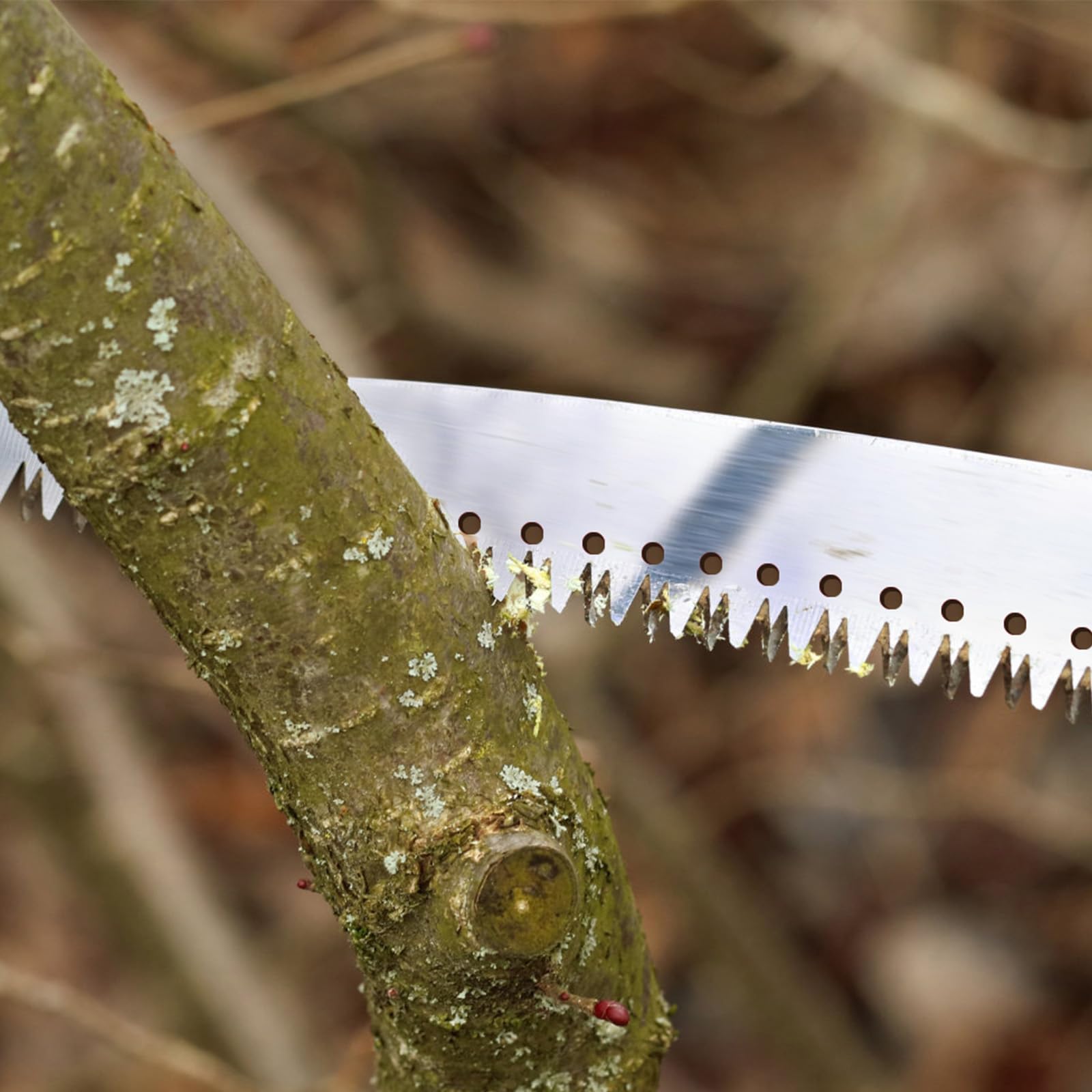 Walensee Baumsägen für Baumbeschneidung 4.3m Leichtgewichtige Manuelle Edelstahlverlängerung Hohe Baumsäge mit Klinge für Trimmer Äste Baumschneider Baumschere bei Forstwirtschaft Hof Garten Terrassen 3
