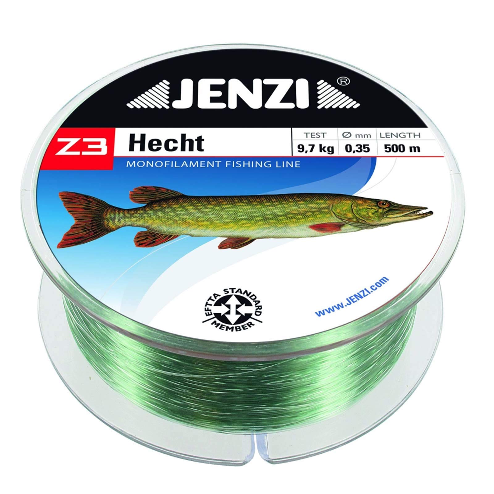 Jenzi Pike Z3 String Fishing Line 500 M Line Pike 0,35 mm โ image 1
