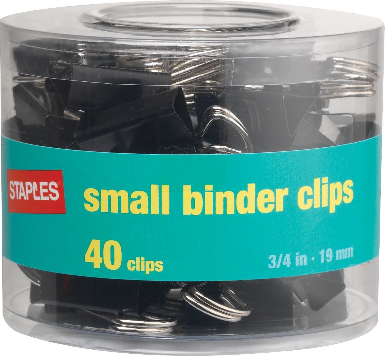 Staples Metal Binder Clips, Small (10667-CC)