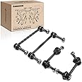 A-Premium Set of 4, Front & Rear Sway Bar Links Kit Stabilizer Bar Links, Compatible with Cadillac CTS 2008-2015, RWD Only