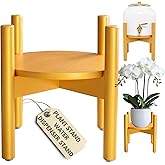 Meryotsa Bamboo Plant Stand Indoor – Water Dispenser Stand, Multi-Purpose Bamboo Base & Plant Stands Indoor for Home and Office Décor