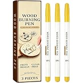 DFOBUNDO Wood Burn Pen for Pyrography Art - 3 Pack Wood Burning Marker Pen Kit, Portable DIY Crafting Tool for Handmade Proje