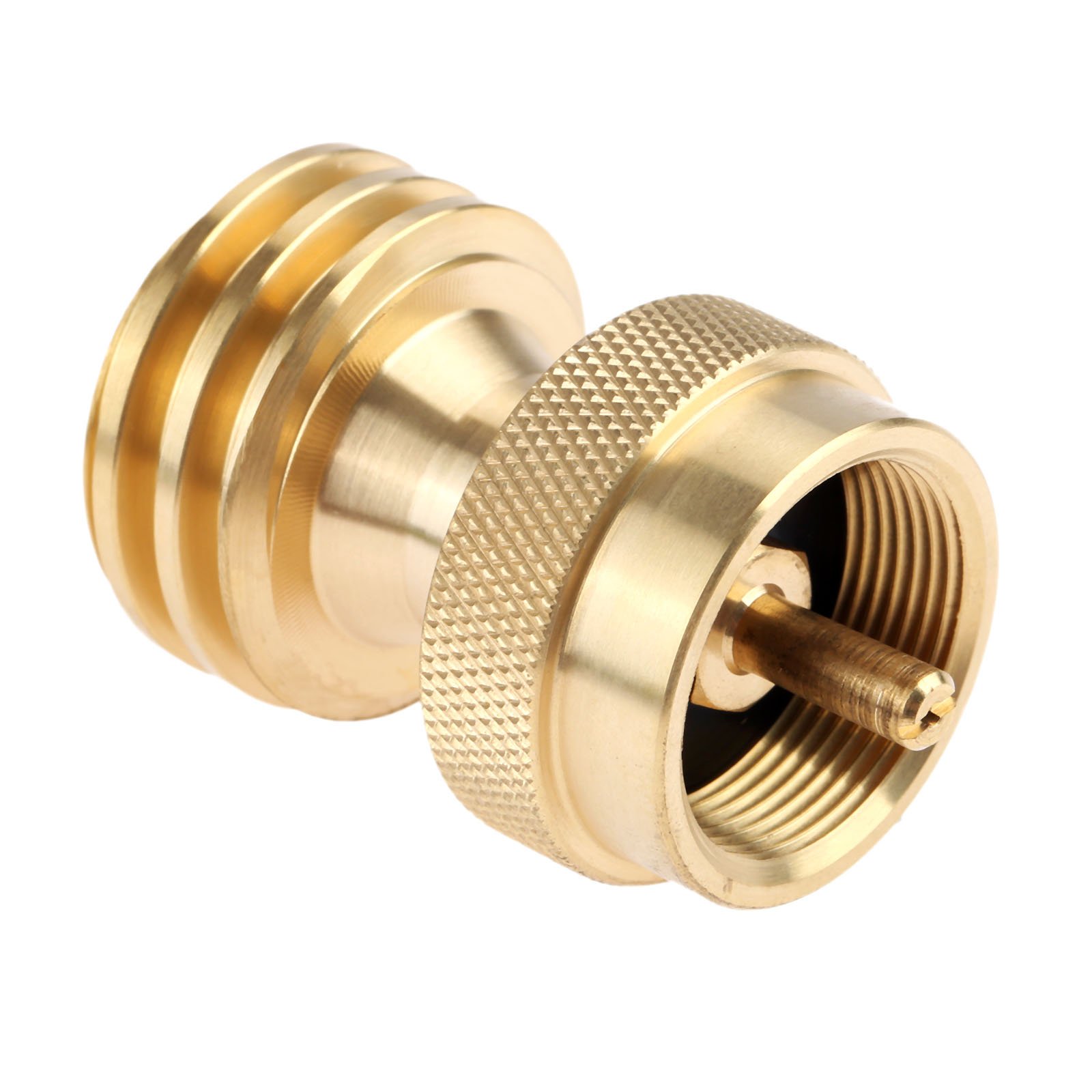 Mtsooning 1 LB Propane Gas Grill Adapter Converter,Disposable Bottle Cylinder Thread for BBQ Grill Propane Tree