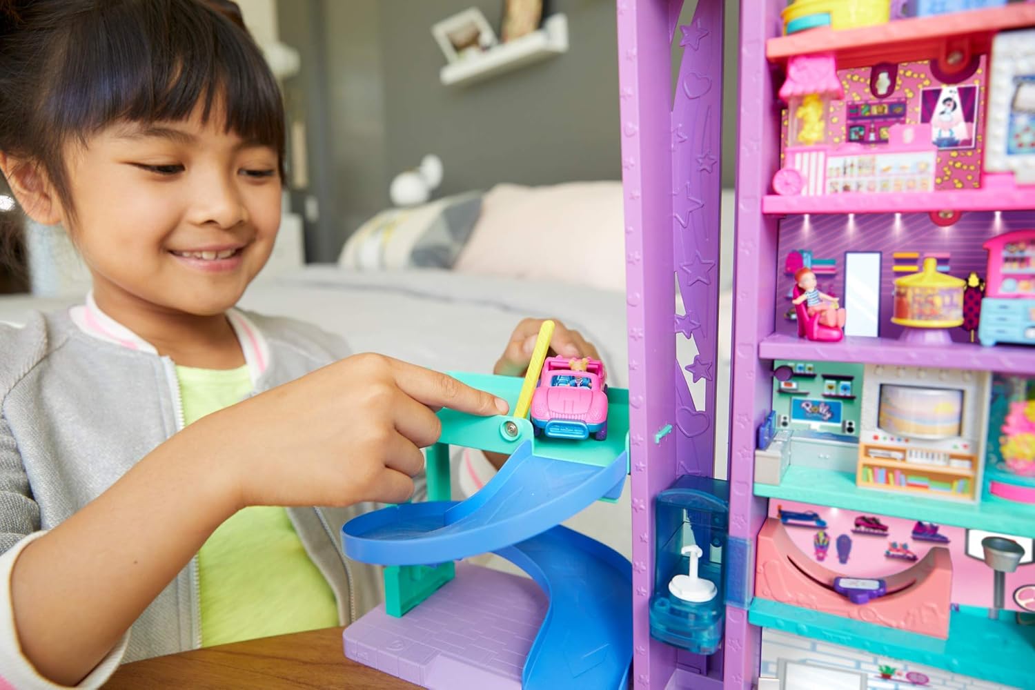 polly pocket mega mall playset