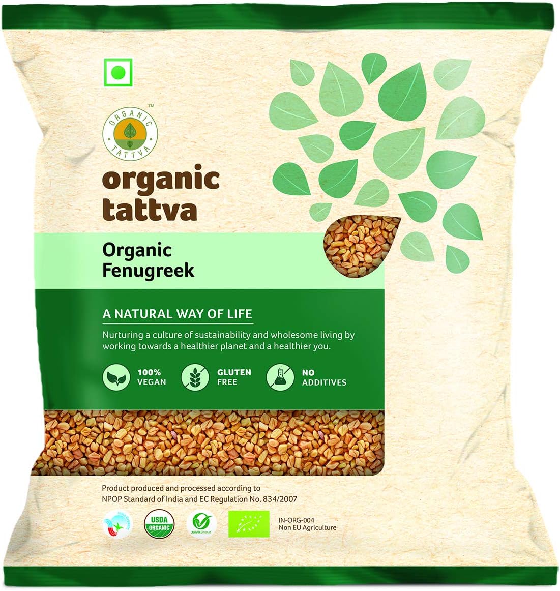 Organic Tattva Fenugeek, 150g
