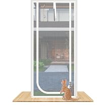 Amazon.com: Reinforced Cat Screen Door,Fits Door Size 38''x 82 ...