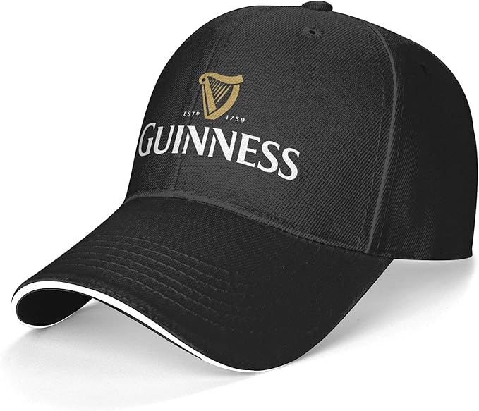 Guinness Beer Logo Baseball Dad Cap Classic Adjustable Sports for Men