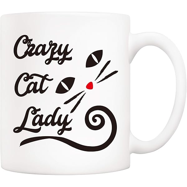 crazy christmas lady mug