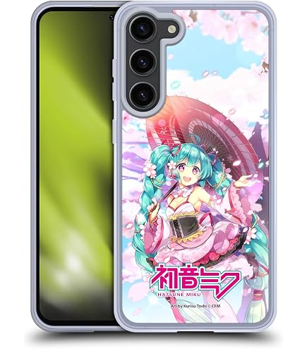 HATSUNE MIKU VIRTUAL SINGERS CUSTODIA COVER MORBIDA IN GEL PER SAMSUNG PHONES 1