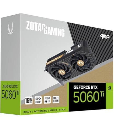 グラフィックボード・グラボ・ビデオカード MSI GeForce RTX 5060 Ti 16G VENTUS 2X OC Amazon.com: MSI GeForce RTX 5060 Ti 16G Ventus 2X OC Plus