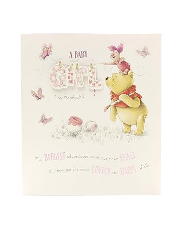 Disney Winnie Puuh Glückwunschkarte Für Mädchen