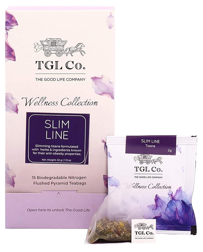 Tgm Tea TGL Slim Line Tisane Tea Bags, 16 Tea Bags | Slimming Tea for Weight ...