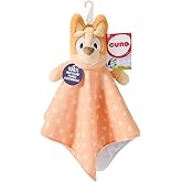 GUND Bingo Sustainably Soft Plush Lovey, Made with Recycled Materials, Baby Blanket with Stuffed Animal, Orange, 13”
