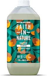 Faith In Nature Jojoba Shampoo 5L Refill Dry Hair Scalp Vegan SLS Free