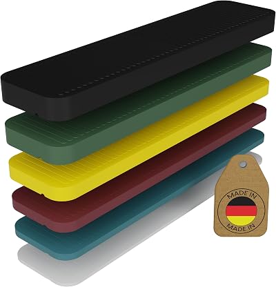 FUX Glazing Packers 300 Set Plastic Shims Spacers 1-6mm Window Door Flooring