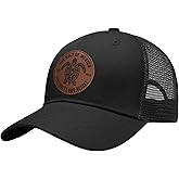 Cool Sea Turtles Pattern Baseball Cap,Leather Patch Snap Back Hat,Adjustable Fit Trucker Caps for Men Women Accessory