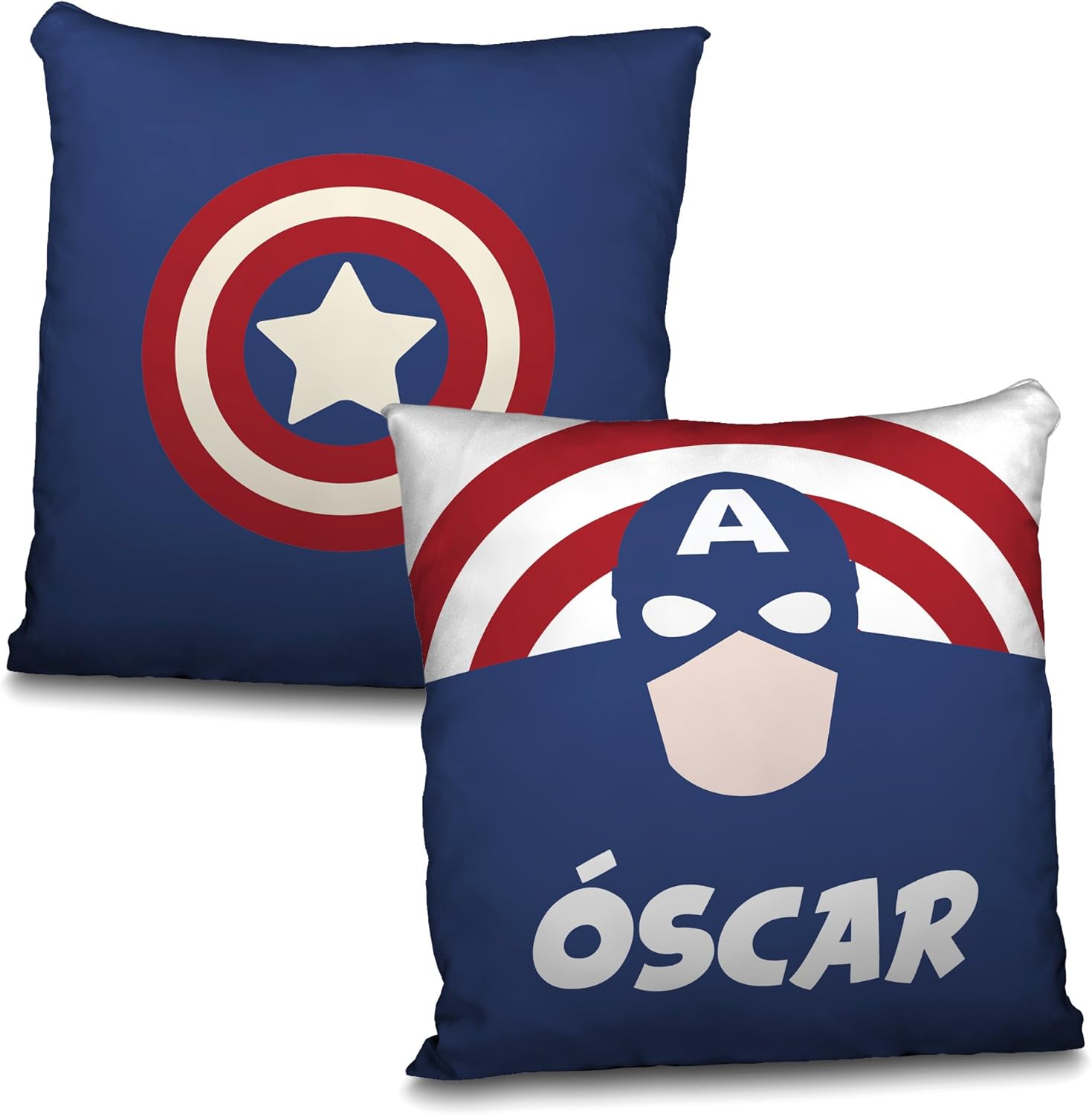 LolaPix Coussin Superhero personnalisé avec nom. Cadeau Geek. Divers