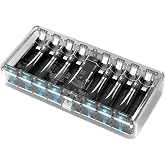 AA AAA Battery Charger for Rechargeable AA AAA Battery, Charger only | For NiMH NiCD Batteries, Type-C Quick Charging, 8 Independent Charging Slot, Damage Battery Detection, Battery NOT Included