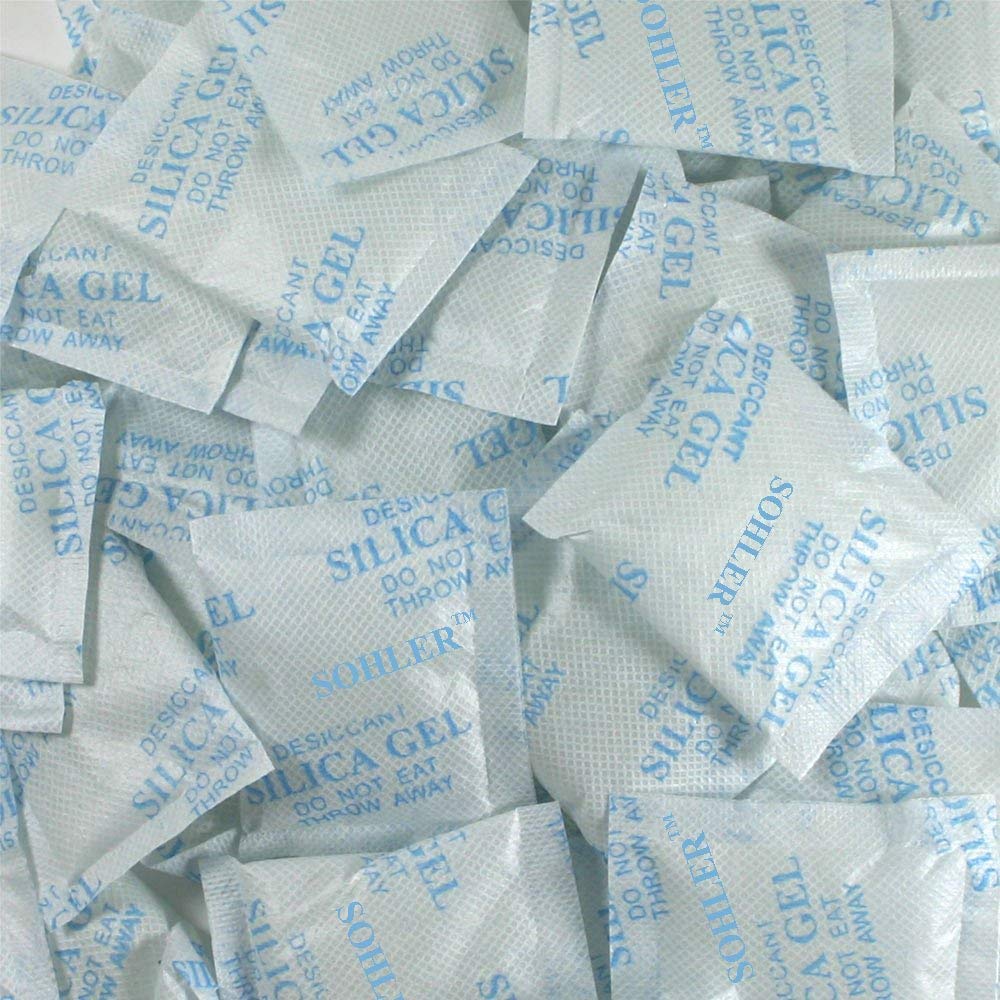 Sohler Silica Gel Desiccant Packets Drying Agent Moisture Absorber