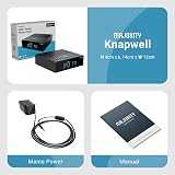 MAJORITY Knapwell Bluetooth DAB Clock Radio Bedside Dual Alarm USB Charging view 7