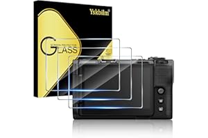 (3 Pack) Camera Screen Protectors Compatible for Nikon ZR Accessories, 9H High Definition Clear Anti-Scratch Bubble-Free