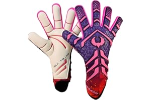 Renegade GK Apex Strapless Professional Soccer Goalie Gloves (Sizes 6-12, Level 5.5) 4+5MM EXT Contact Grip | Evo Negative Cut Goalkeeper Gloves for Elite Play | Based in The USA