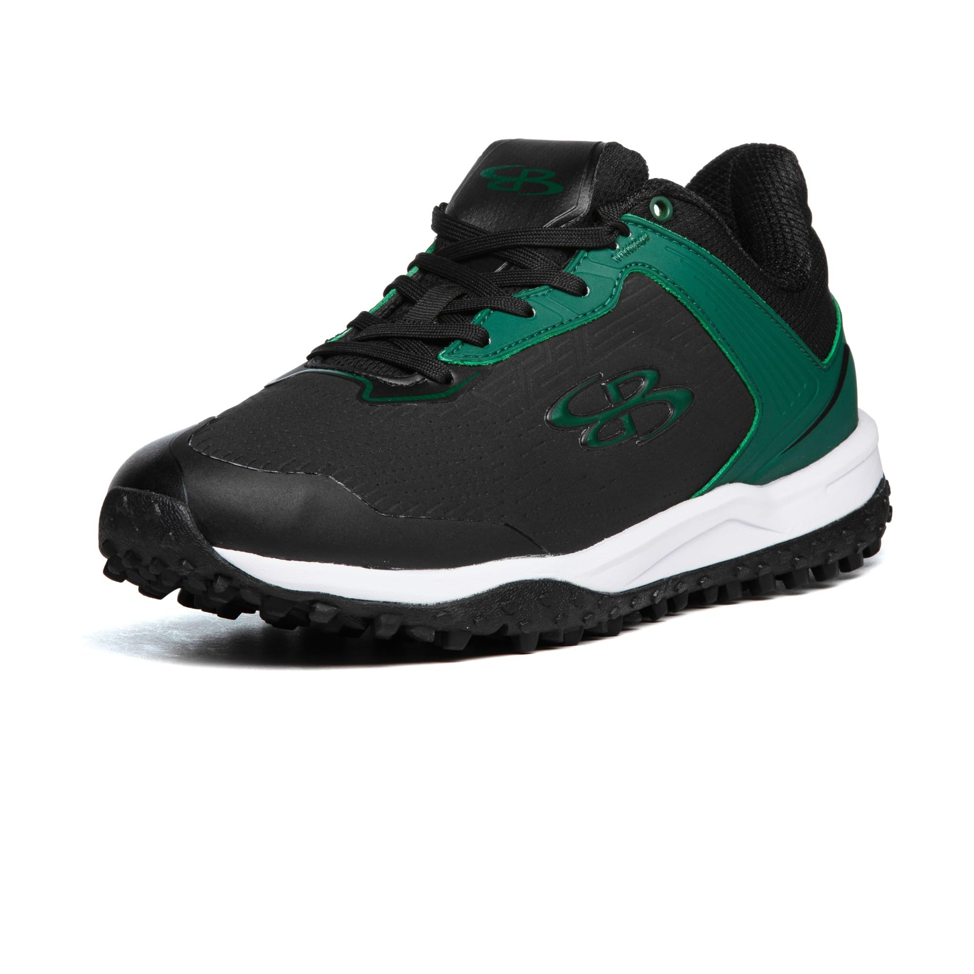 Boombah Viper Pro Men's Turf Black/Dark Green