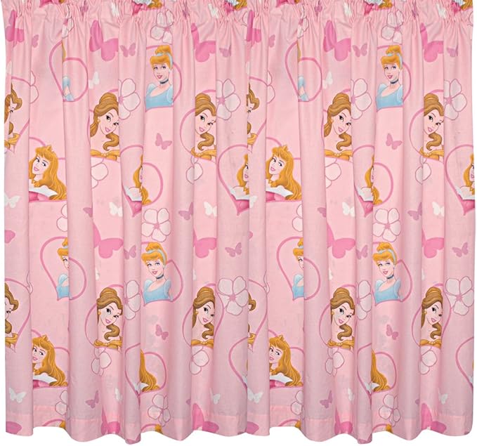 Disney Princess Character World Royal Curtains, 72" Amazon.co.uk