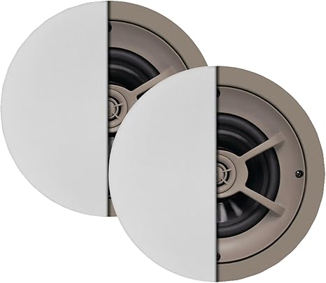 Amazon Com Proficient C641 6 5 2 Way Graphite Ceiling Speakers
