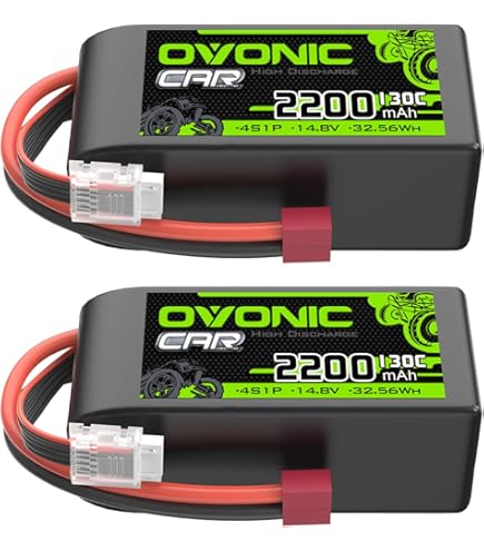 size wire for a 4s 35 c 2200 mah lipo Turnigy 2200mAh (14.8V) 30C Shorty Battery Pack w/XT60 The Liperior battery has been developed using the latest in Lipo technology OVONIC 4S LiPo Battery 2200mAh