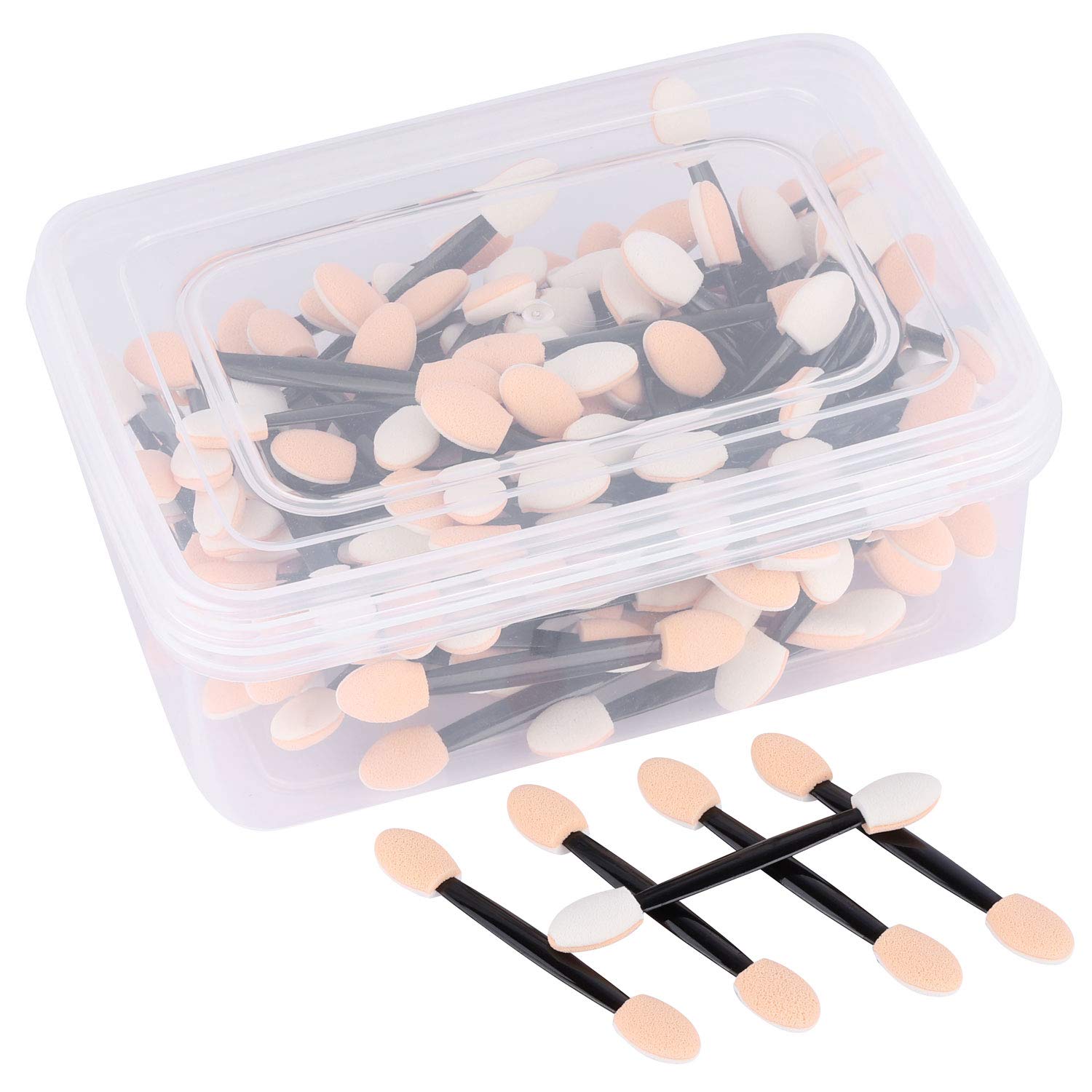 150 Eye Shadow Applicator Disposable Foam Makeup Brush