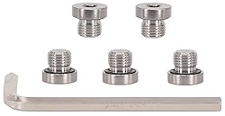 5PCS Standard M10x1 Thread 304 Stainless Steel