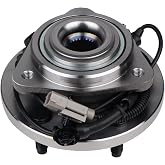 KUSATEC 513234 Front Wheel Bearing and Hub Assembly | Fit for Jeep Grand Cherokee 2005 2006 2007 2008 2009 2010, Commander 2006 2007 2008 2009 2010, 5 Lug w/ABS