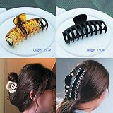 Lemiyoo 10 Pcs Matte Hair Claw Clips Large Medium Small Thick Thin Hair Women view 4