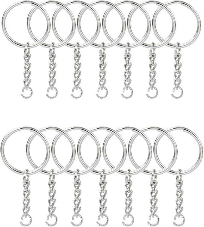 Key Ring Leather Blanks Pack of 10. Recycled Leather Key Fobs With